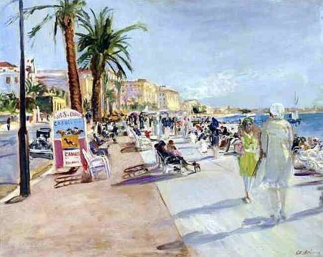 La Croisette, Cannes par Lucien Adrion