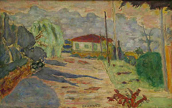 Le Cannet, la route  rose par Pierre Bonnard