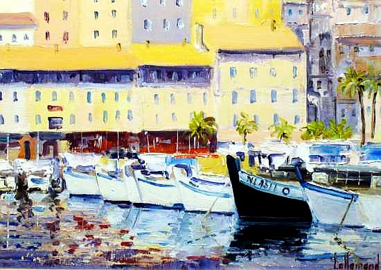 Les pointus de Cannes par Daniel Lallemand