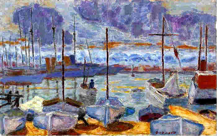 Le port de Cannes par Pierre Bonnard