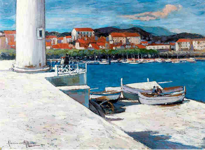 Vue de Cannes par Alexandre Altmann