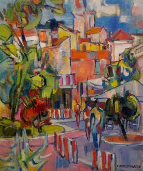 Au Suquet &agrave; Cannes par Claude Schurr