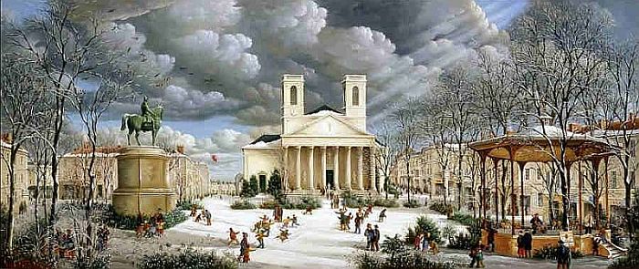 Place Napolm&eacute;on 1er La Roche-sur--yon par Raphael Toussaint