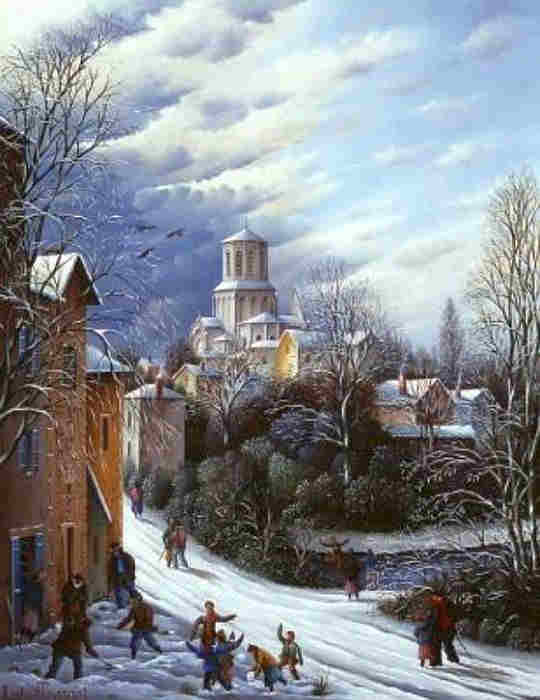 Bourg de  Vouvant Raphael Toussaint