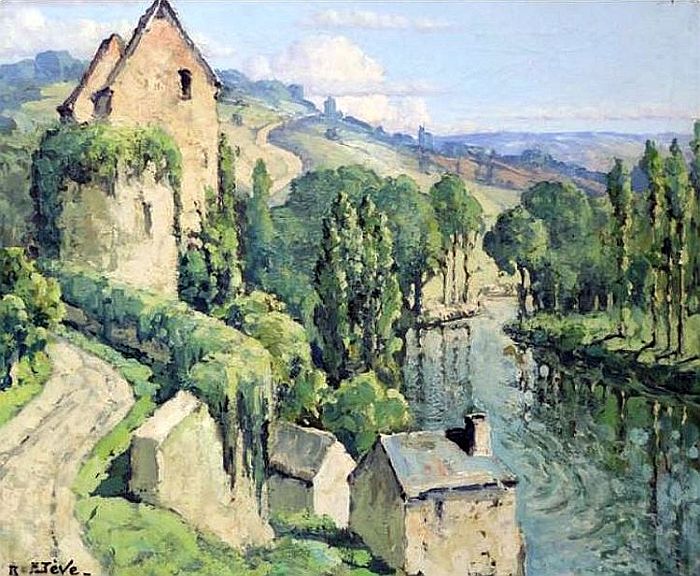 Angles-sur-l'Anglin par F&eacute;lix Est&egrave;ve