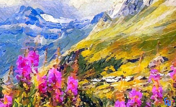 Bonneval sur Arc par  Laura Voolu
