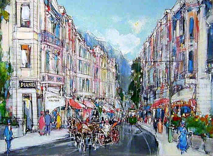 Boulevard des Moulins par Hubert Clerissi