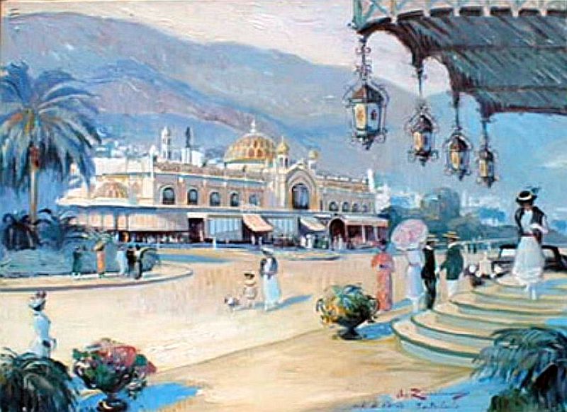 Le caf&eacute; de Paris par Martin Lindenau