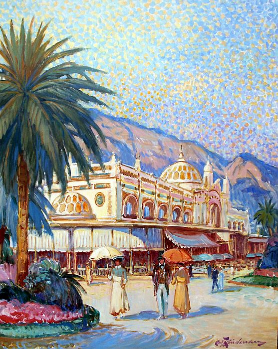 Le caf&eacute; de Paris par  Martin Lindeneau