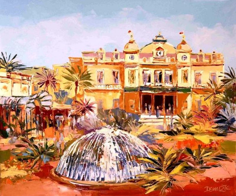 Le casino de Monaco par Alain Demarte