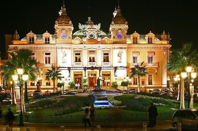 Casino de Monaco le soir
