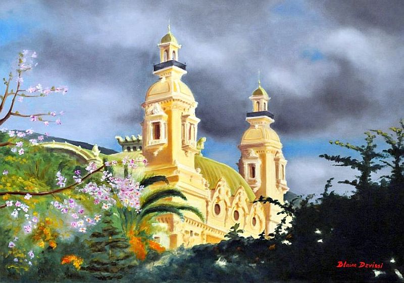 Le casino de Monaco par Blaise Devissi