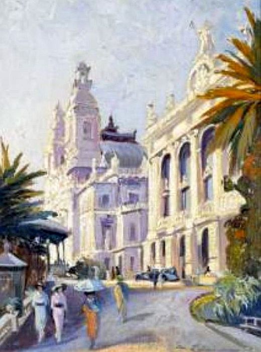 Monte-Carlo, le th&eacute;&acirc;tre par Martin Lindenau