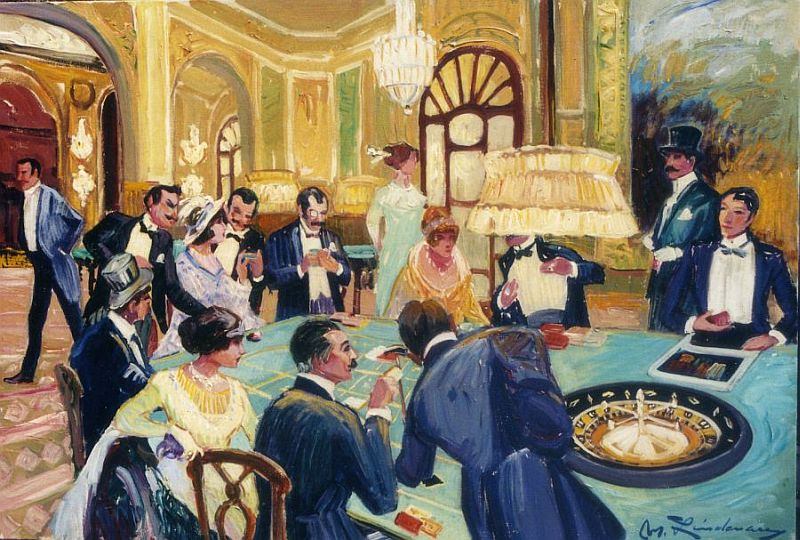 Monte-Carlo roulette par Martin Lindenau