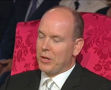 Prince Albert de Monaco   civil marriage