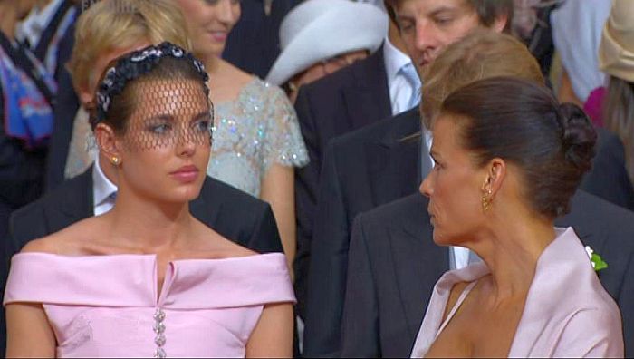 Charlotte Casiraghi  et St&eacute;phanie de Monaco
