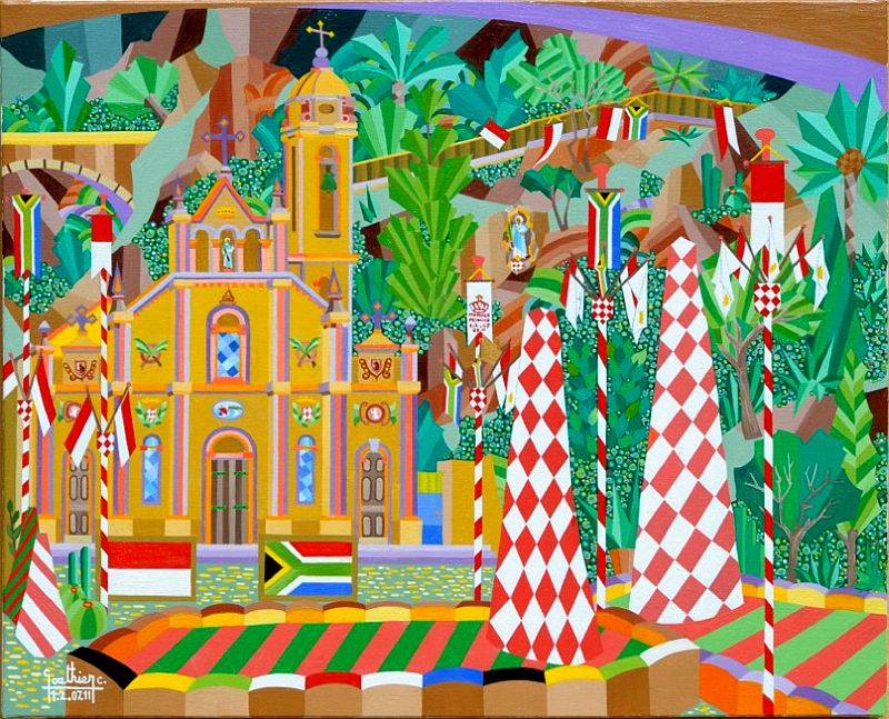 La chapelle Sainte-D&eacute;vote par Claude Gauthier