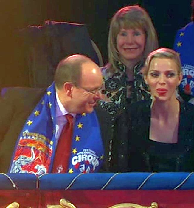 Albert de Monaco et Charl&egrave;ne