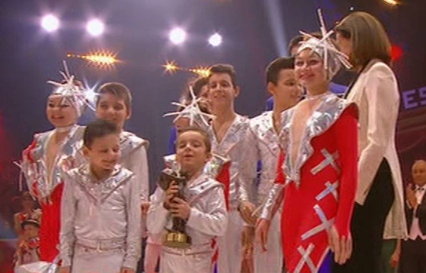 Famille Gartner, France,&eacute;l&eacute;phantes,  clown de bronze