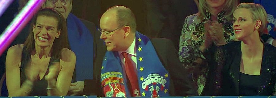 Albert de Monaco , Charl&egrave;ne et St&eacute;phanie de Monaco