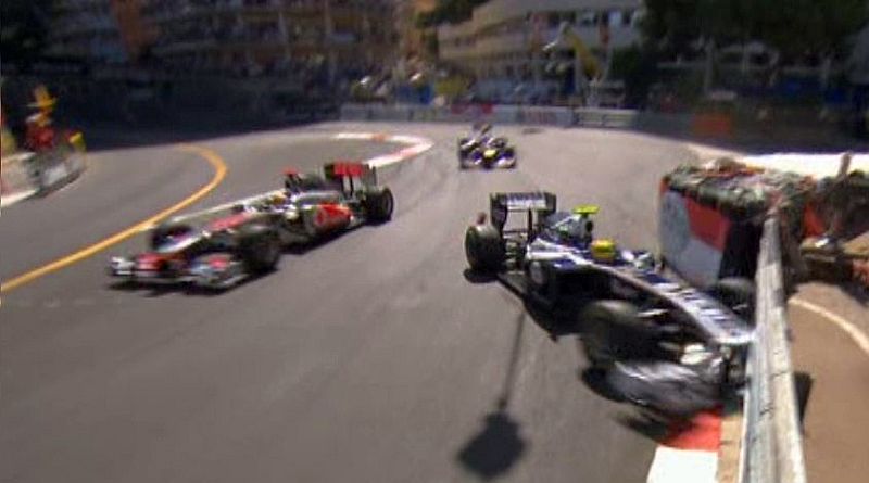 Accident Monaco Grand Prix