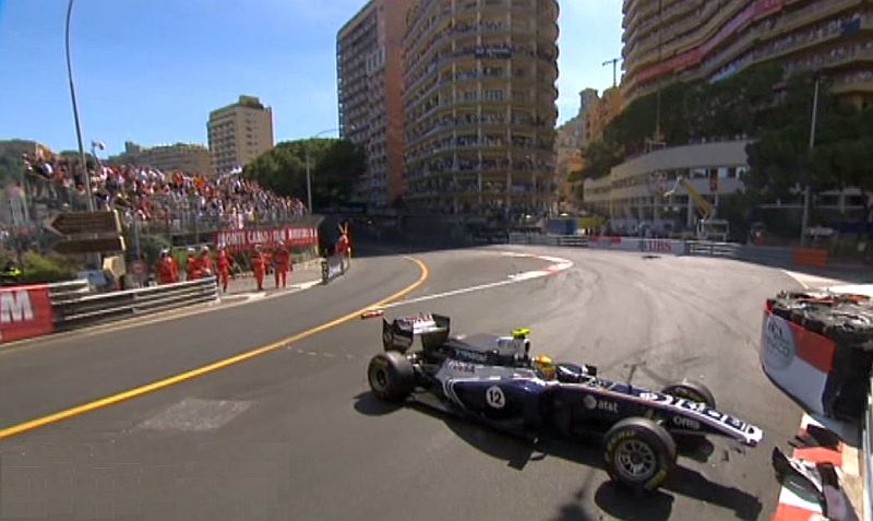 Accident Monaco Grand Prix
