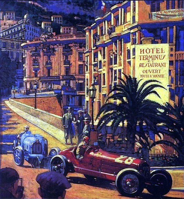 Monaco Grand Prix  by Barry Rowe