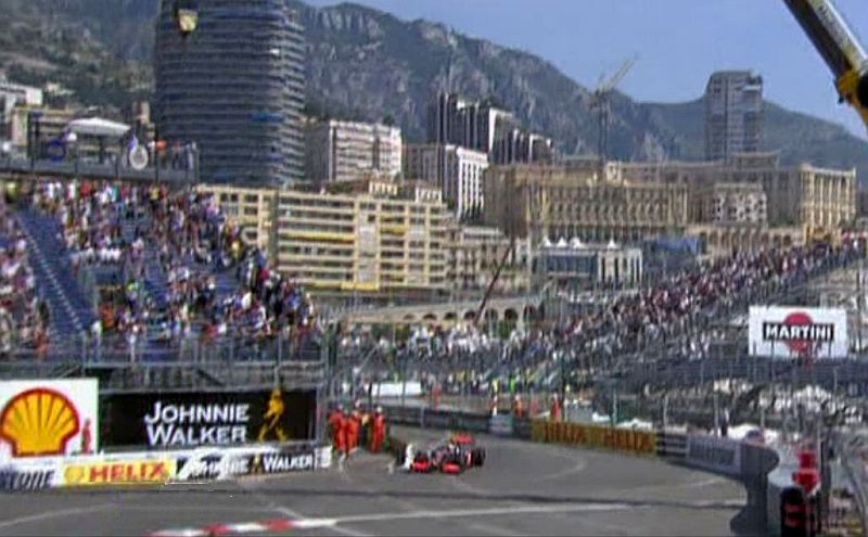 Tribunes sur le port Monaco Grand Prix