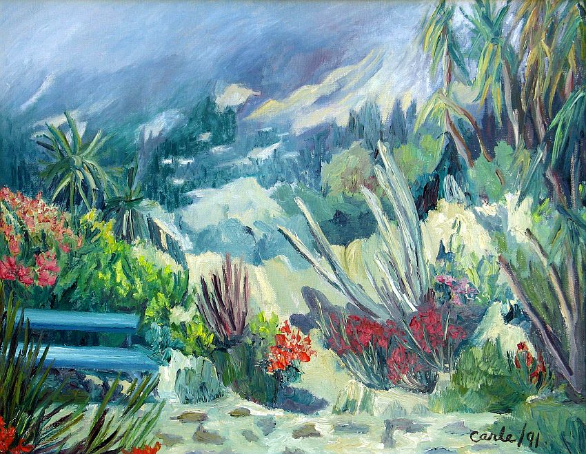 Jardin exotique de Monaco par Hildegarde Carle