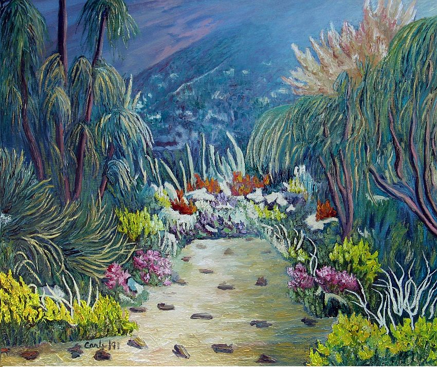 Jardin exotique de Monaco par Hildegarde Carle