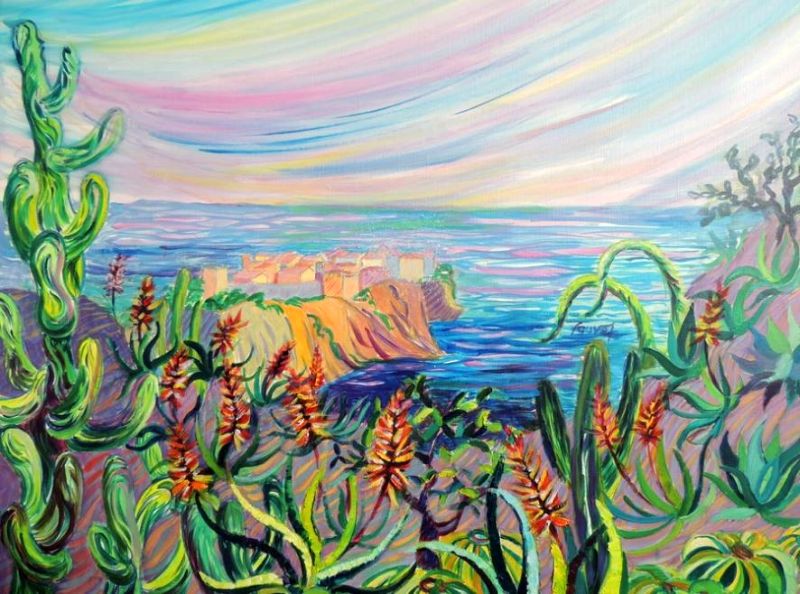 Jardin exotique de Monaco par Hildegarde Carle