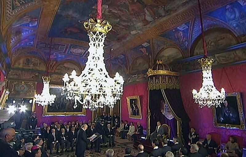 Salle du trone du Palais de Monaco