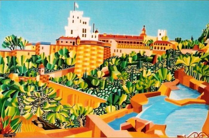 Le palais aux  3 vasques par Claude Gauthier