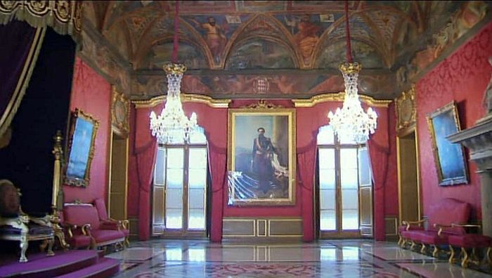 Salle du trone du Palais de Monaco