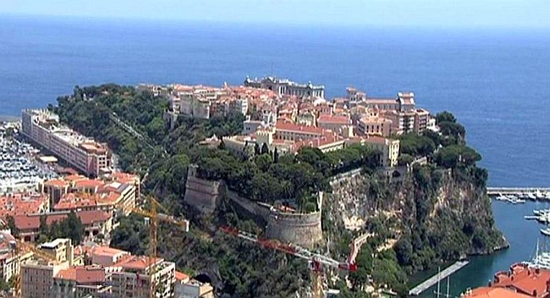 Le rocher de Monaco et le palais princier