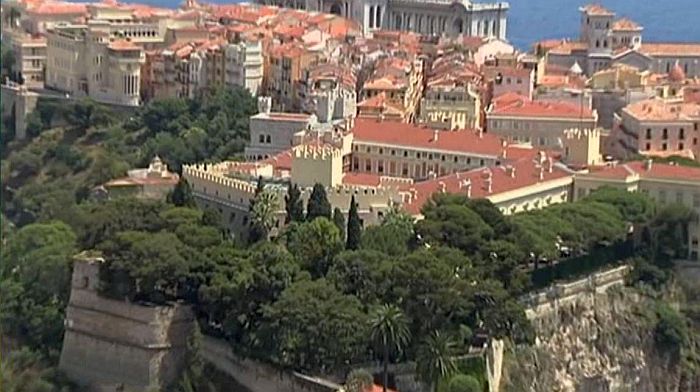 Les anciens remparts du palais de Monaco