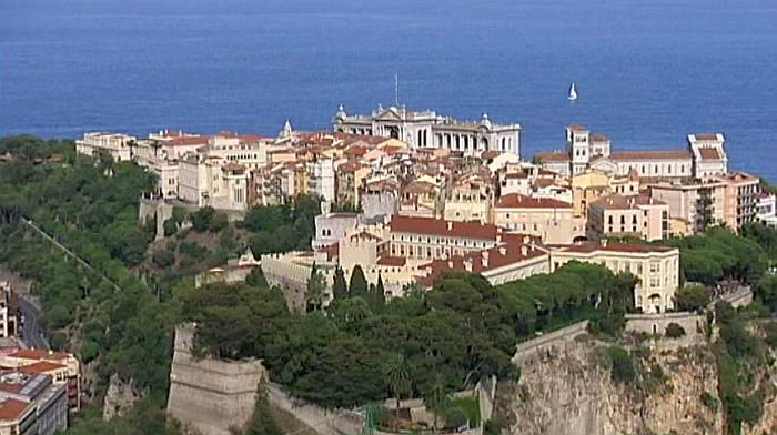 Le rocher de Monaco et le palais princier