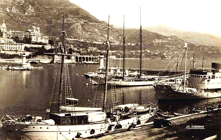 Port de Monaco  1950