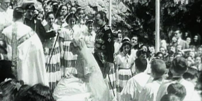 La princesse Grace &agrave; Sainte D&eacute;vote