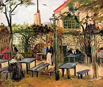 Van Gogh guinguette Montmartre